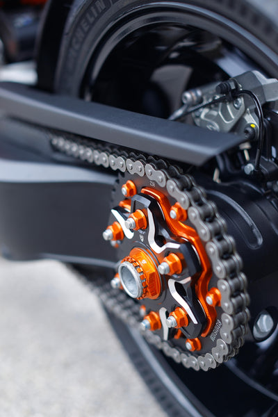 CNC RACING | Rear sprocket flange KTM - Bicolor 2