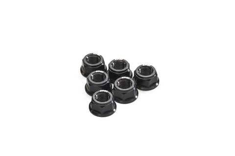 CNC RACING | Nuts rear sprocket flange M10x1.25 6pcs 1