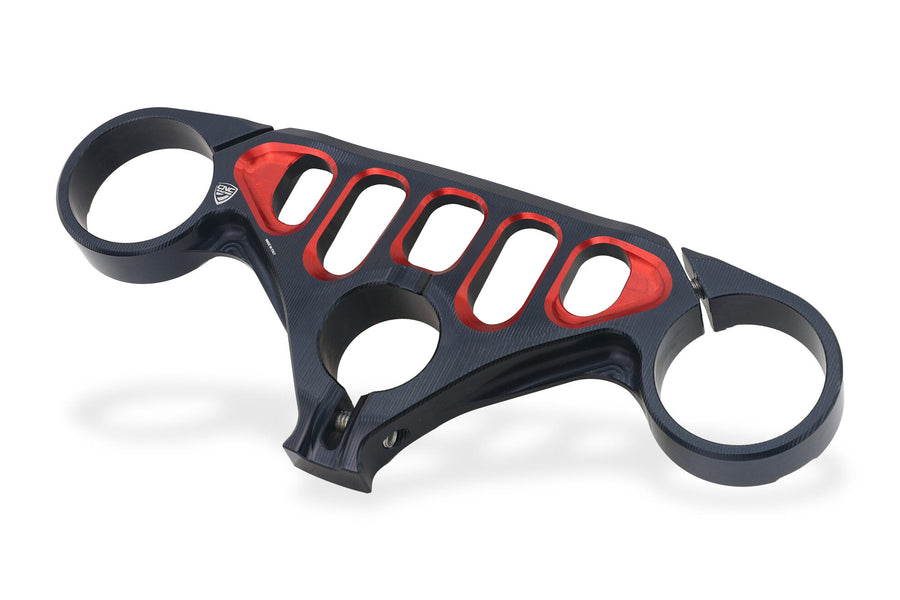 CNC RACING | Triple clamps Ducati Panigale V4 - Top yoke - Bicolor 1