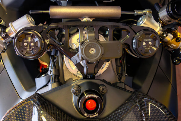 CNC RACING | Triple clamps Ducati Panigale V4 - Top yoke 3