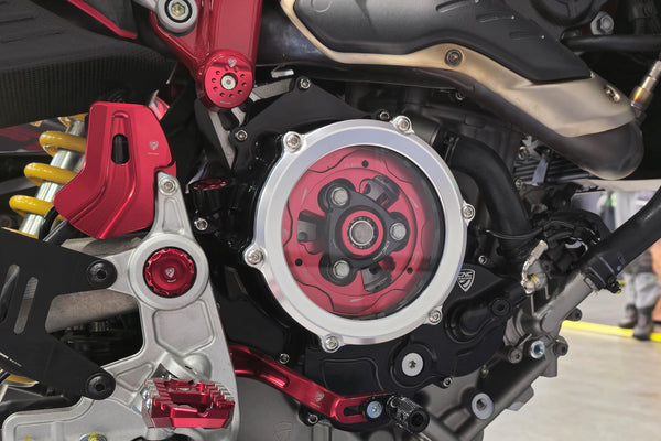 CNC RACING | Pressure plate oil bath clutch Ducati with bearing 3