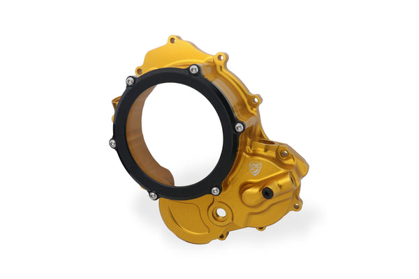 CNC RACING | Clear cover oil bath clutch Ducati - Bicolor Edition 10