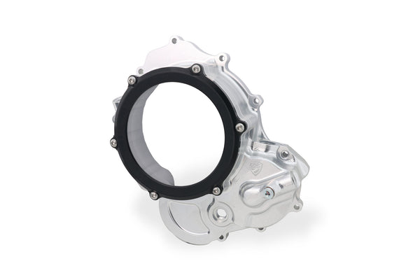 CNC RACING | Clear cover oil bath clutch Ducati - Bicolor Edition 15