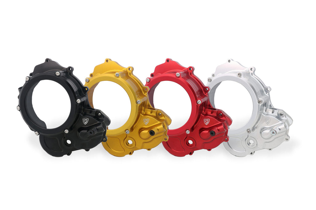 CNC RACING | Clear cover oil bath clutch Ducati 1