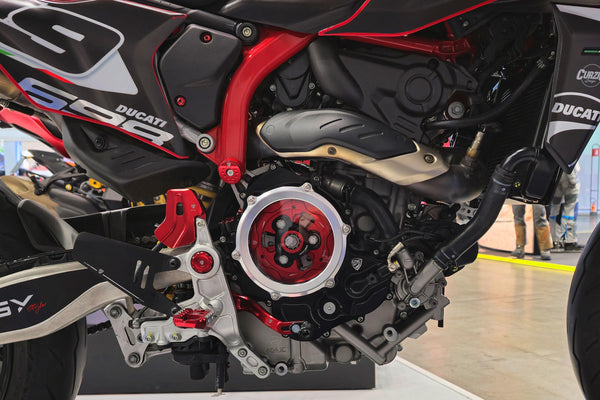 CNC RACING | Clear cover oil bath clutch Ducati 2