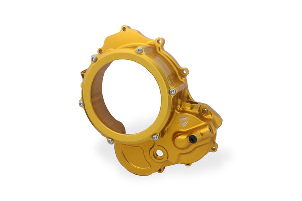 CNC RACING | Clear cover oil bath clutch Ducati 6