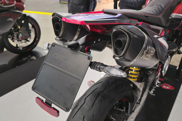 CNC RACING | Adjustable License Plate Holder Kit for Ducati Hypermotard 698 Mono 4