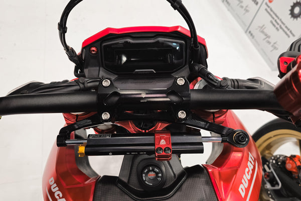 CNC RACING | Steering damper kit Ducati Hypermotard 698 Mono 3