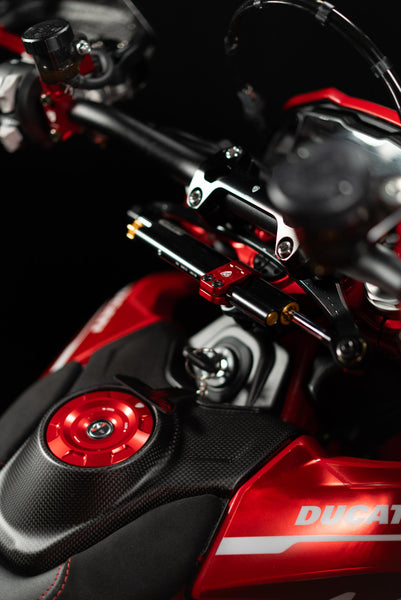 CNC RACING | Steering damper kit Ducati Hypermotard 698 Mono 4