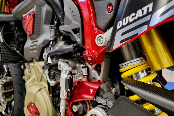 CNC RACING | Frame caps kit Ducati Hypermotard 698 Mono 3