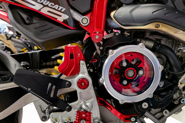 CNC RACING | Frame caps kit Ducati Hypermotard 698 Mono 2