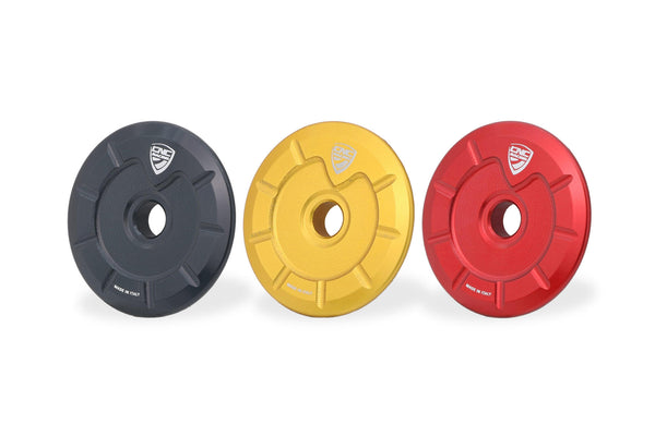 CNC RACING | Triple clamps - top plate nut cap Ducati 1