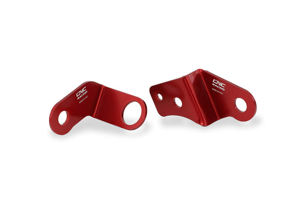 CNC RACING | Bracket kit for clutch and brake fluid tank Ducati Hypermotard 698 Mono 6