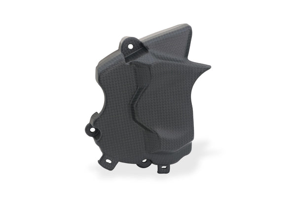 CNC RACING | Front sprocket cover Ducati Hypermotard 698 Mono - Carbon 1
