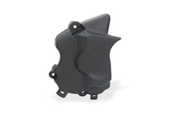CNC RACING | Front sprocket cover Ducati Hypermotard 698 Mono - Carbon