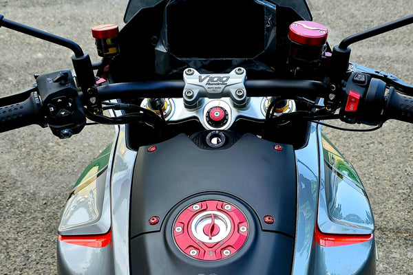 CNC RACING | Steering stem top plate nut Moto Guzzi 2