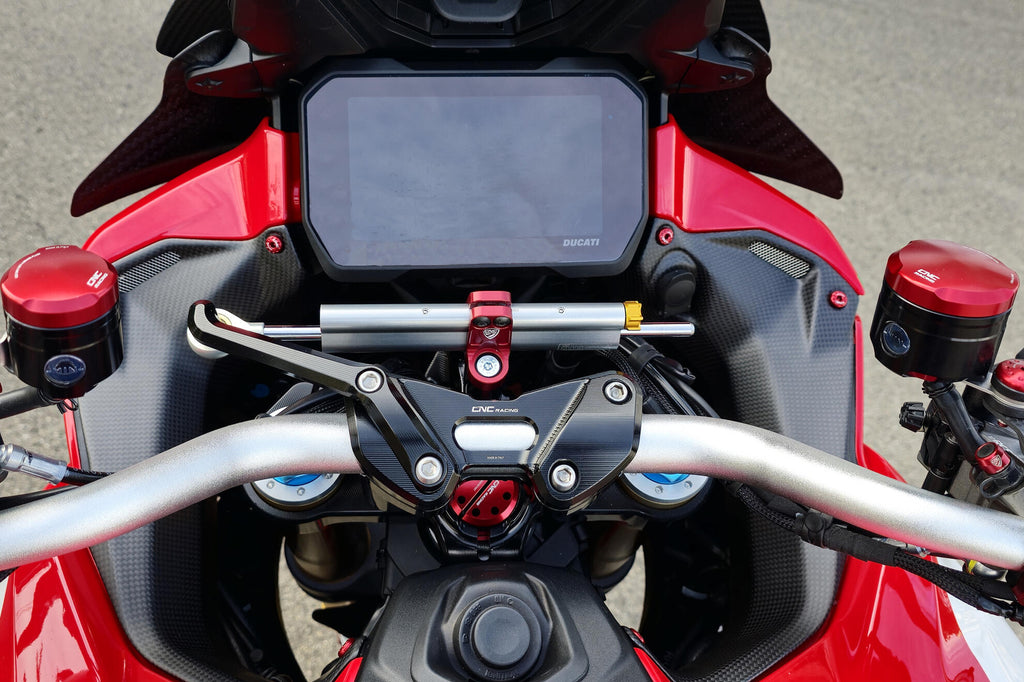 CNC RACING | Steering damper kit Ducati Multistrada V4/V4S with clamp RM251 1