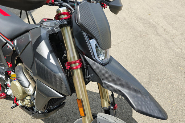 CNC RACING | Front fender Ducati Hypermotard 698 Mono - Carbon 3