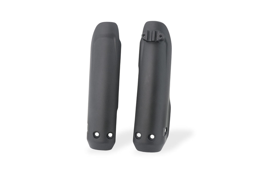CNC RACING | Fork legs protectors Ducati Hypermotard 698 Mono - Carbon 1