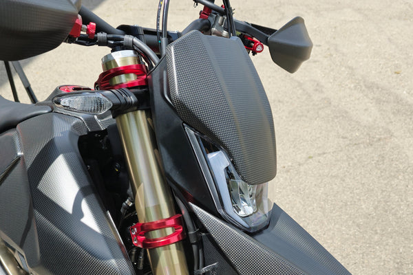 CNC RACING | Windshield Ducati Hypermotard 698 Mono - Carbon 2