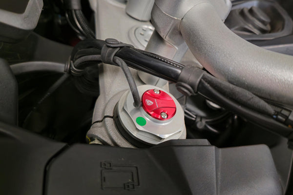 CNC RACING | Fork leg plug cover Ducati Multistrada V4 S / Rally - V2 3