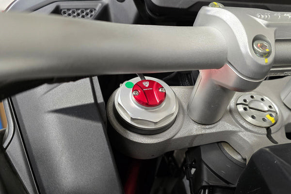 CNC RACING | Fork leg plug cover Ducati Multistrada V4 S / Rally - V2 2