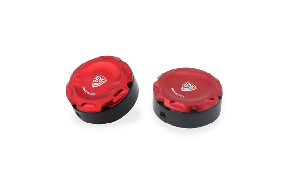 CNC RACING | Central bolt caps kit for OEM rearsets Ducati 7