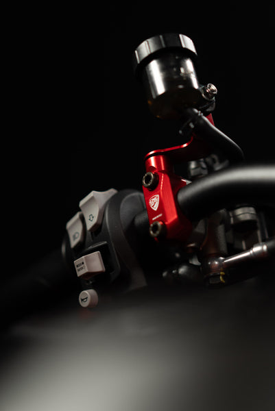 CNC RACING | Brembo Master cylinder clamp with Mirror Mount thread M10 counter-clockwise 4