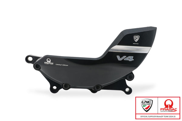 CNC RACING | Clutch crankcase protector Ducati Diavel V4 - Pramac Racing Limited Edition 1