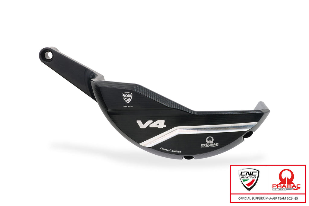 CNC RACING | Generator crankcase protector Ducati Diavel V4 - Pramac Racing Limited Edition 1
