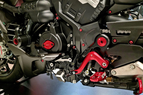 CNC RACING | Generator crankcase protector Ducati Diavel V4 - Pramac Racing Limited Edition 4
