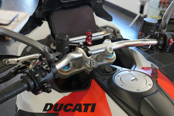 CNC RACING | Steering damper kit Ducati Multistrada V4 Pikes Peak - RS 1
