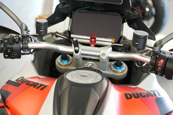 CNC RACING | Steering damper kit Ducati Multistrada V4 Pikes Peak - RS 2