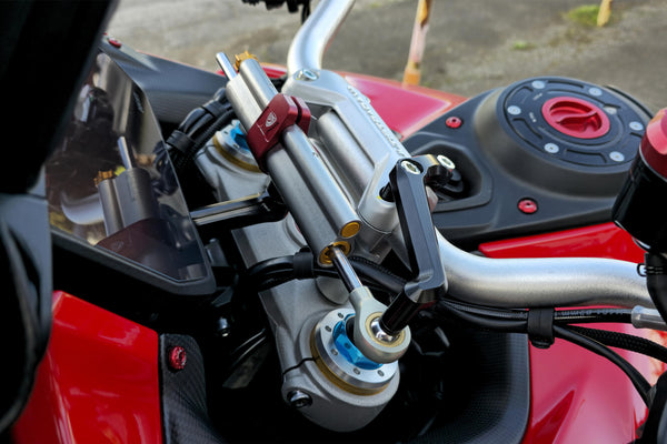 CNC RACING | Steering damper kit Ducati Multistrada V4 Pikes Peak - RS 5