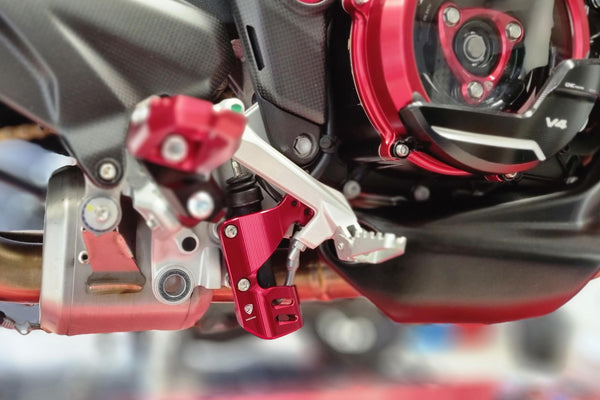 CNC RACING | Rear brake master cylinder protector Ducati Multistrada V4 2