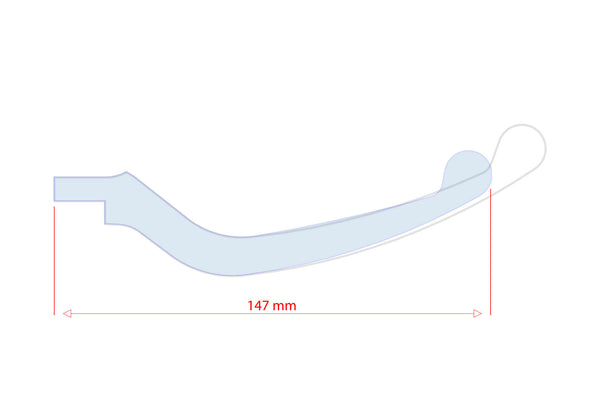 CNC RACING | Lever final part short for Brembo RCS CorsaCorta 2