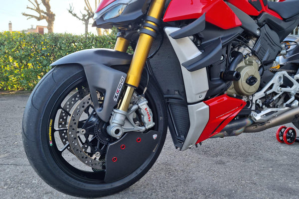 CNC RACING | GP DUCTS EVO - Front brake cooling system - Carbon Glossy - Pramac Racing 2