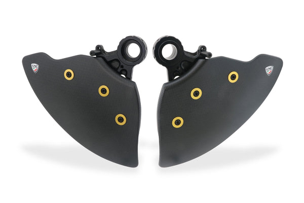 CNC RACING | GP DUCTS EVO - Front brake cooling system - Carbon Glossy 6