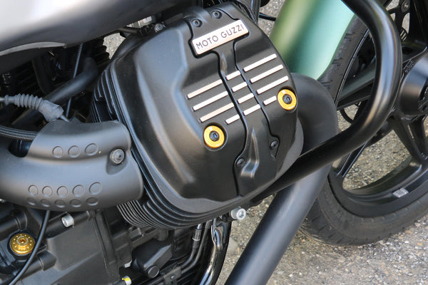 CNC RACING | Cylinder head cover screw collars Moto Guzzi 3