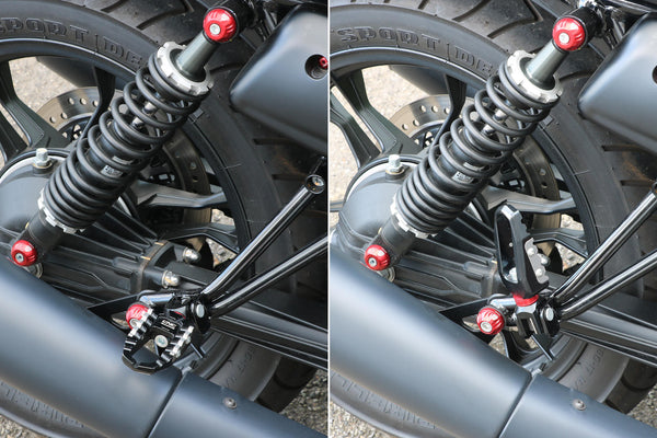 CNC RACING | Footpegs kit TOURING passenger - Advanced Mounting System 2