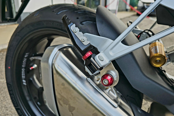 CNC RACING | Footpegs kit TOURING passenger - Advanced Mounting System 4