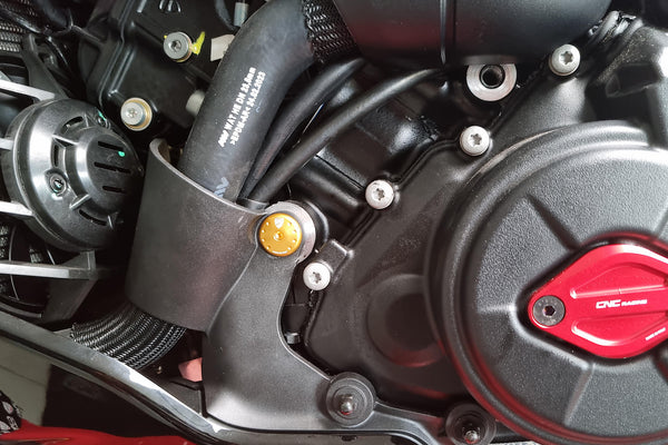 CNC RACING | Belly Pan left side support screw Ducati Diavel V4 6