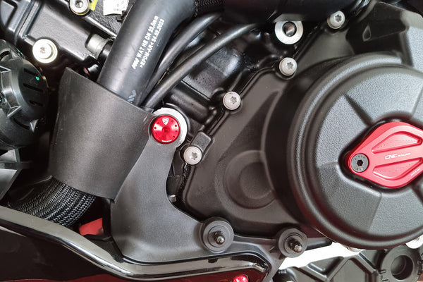 CNC RACING | Belly Pan left side support screw Ducati Diavel V4 8
