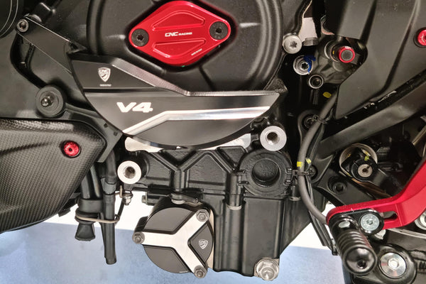 CNC RACING | Oil filter protector Ducati Diavel V4 2