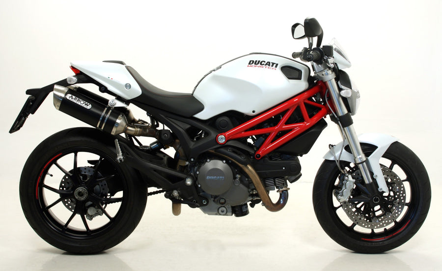 Street Thunder aluminium "Dark" silencers
