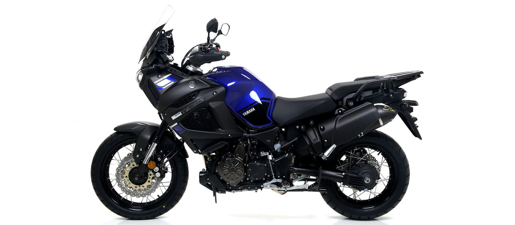 Maxi Race-Tech aluminium "Dark" silencer with carby end cap