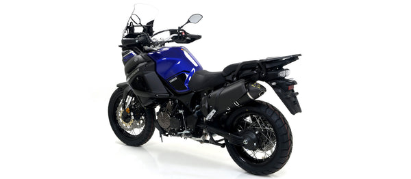 Maxi Race-Tech aluminium "Dark" silencer with carby end cap