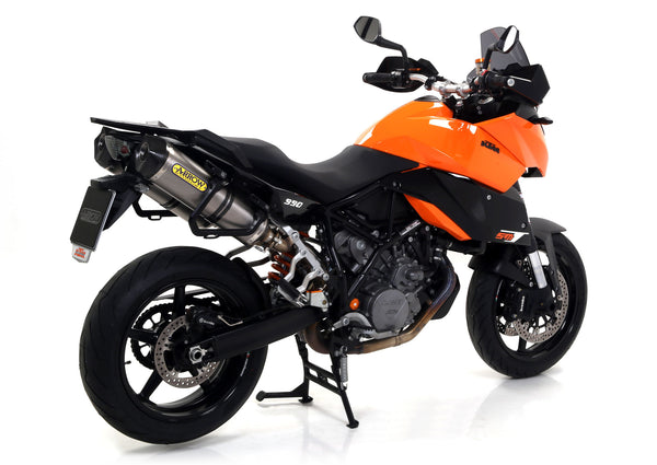 Race-Tech aluminium silencers with carby end cap