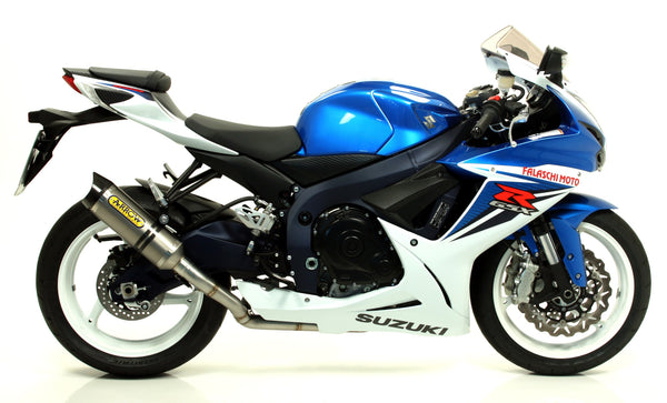 Full system with Thunder titanium silencer with carbon fibre end cap