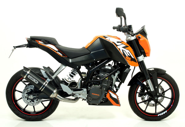 Street Thunder aluminium "Dark" silencer with carby end cap